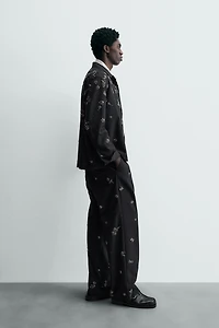 RELAXED FIT SEQUIN PANTS LIMITED EDITION