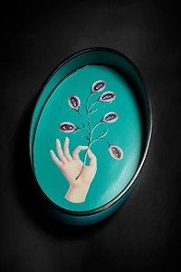 DECORATIVE TURQUOISE TRAY | MARISA BERENSON