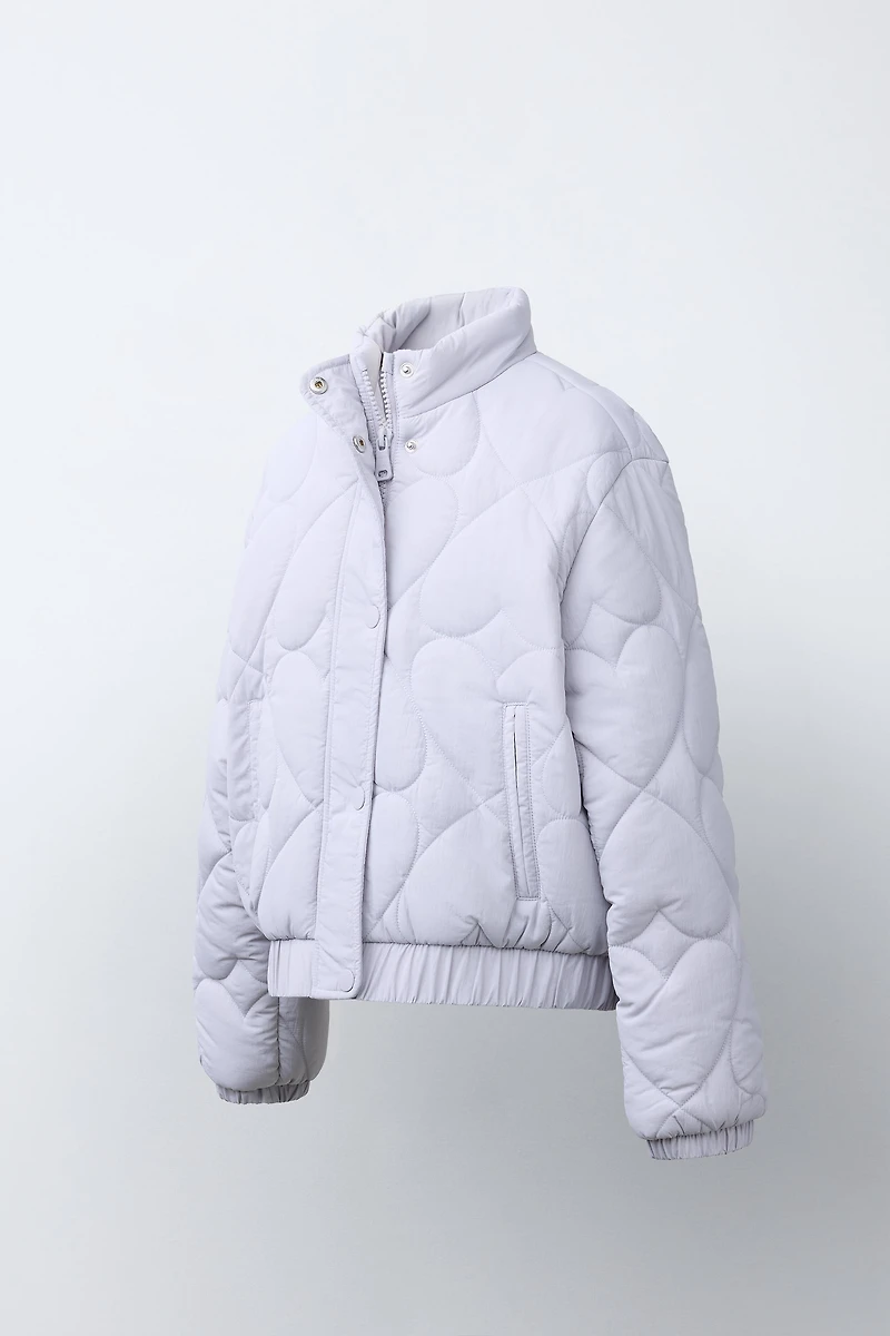 HEART PUFFER JACKET