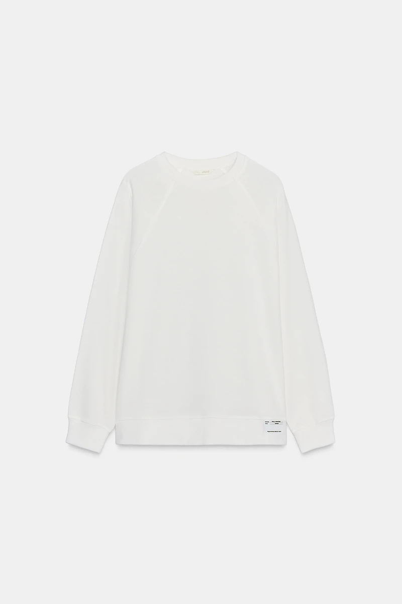 T-SHIRT OVERSIZE À MANCHES LONGUES