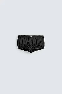 SATIN SHORTS HARRY LAMBERT FOR ZARA X DISNEY