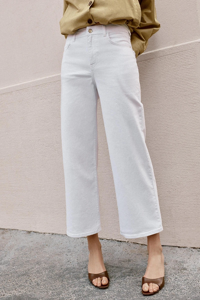 Z1975 HIGH-WAIST COMFORT CULOTTE JEANS