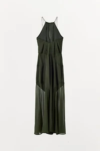 ROBE LONGUE HALTER
