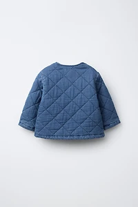 VESTE EN JEAN MATELASSÉE
