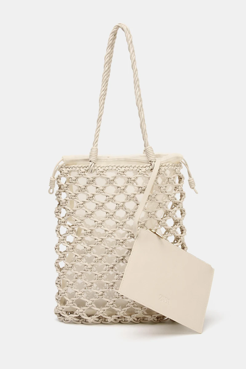 WOVEN SHOPPER