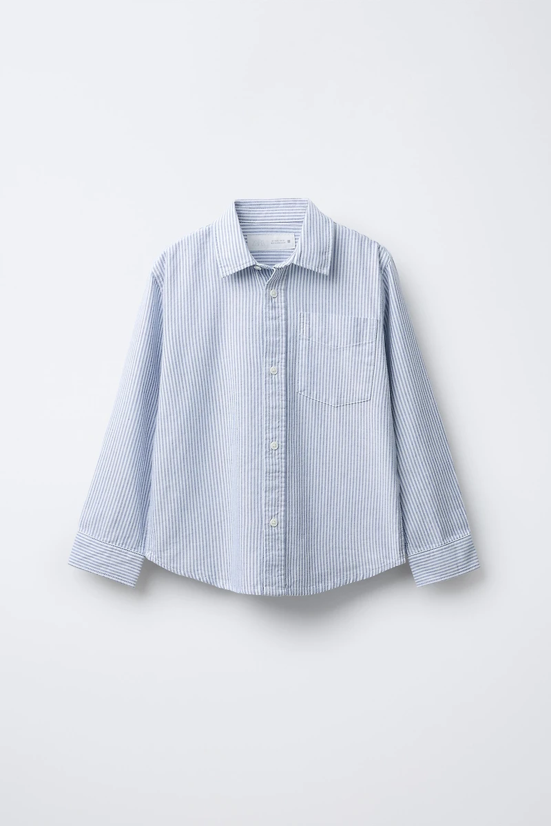 STRIPED OXFORD SHIRT