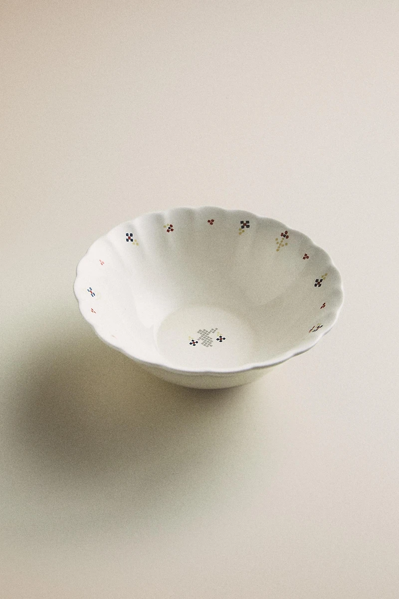 KIDS' PORCELAIN BUNNY BOWL