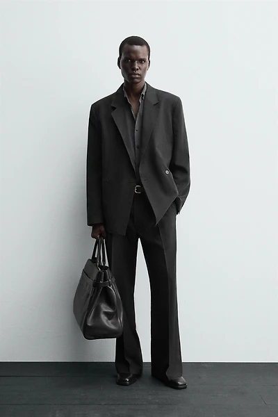 FLOWY SUIT BLAZER