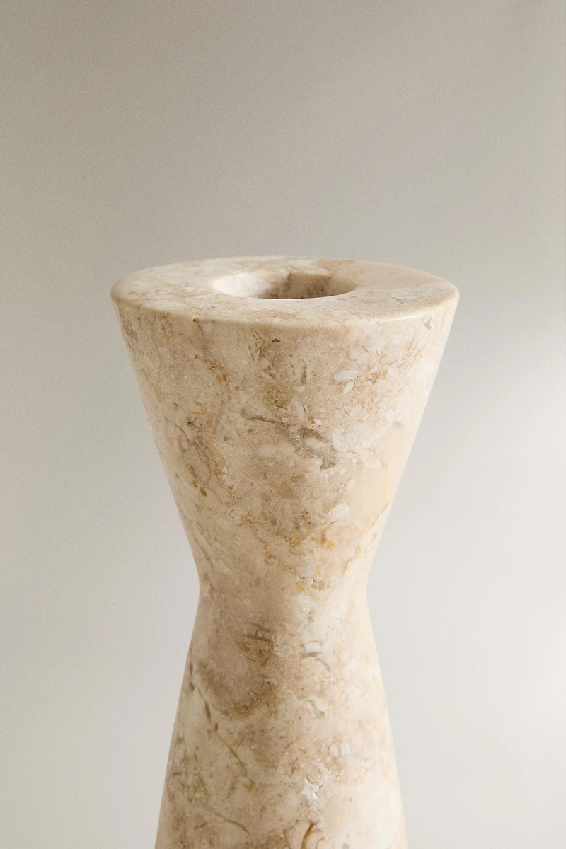 MARBLE CANDLEHOLDER