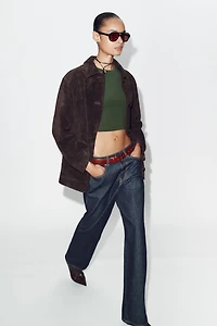 SHORT SLEEVE CROPPED TOP