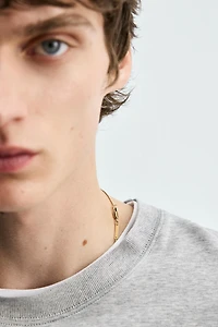 CONTRAST DOUBLE TRIM T-SHIRT