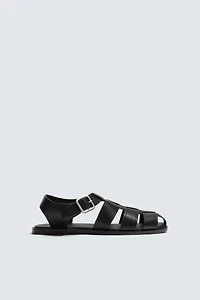 BUCKLED FISHERMAN SANDALS