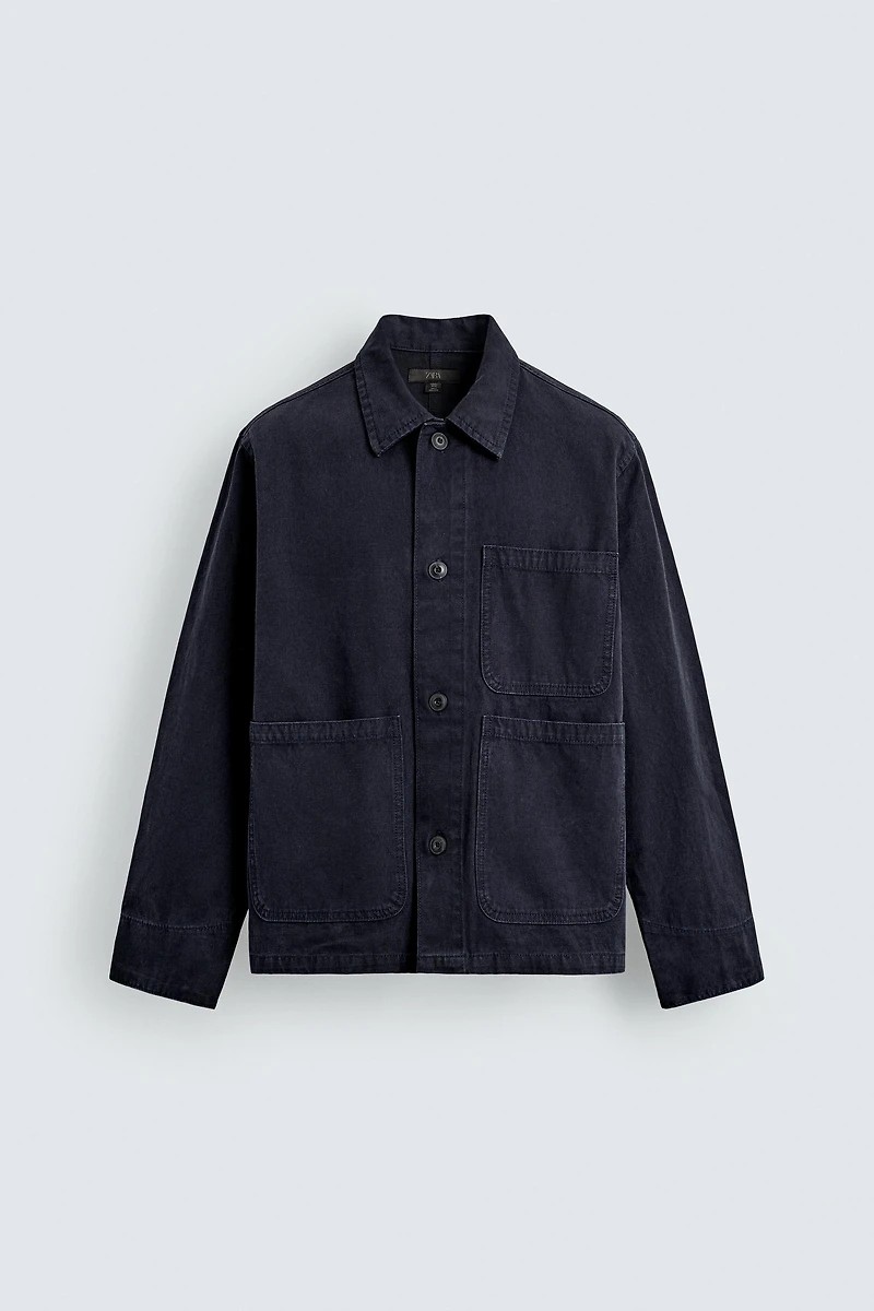 SURCHEMISE EN DENIM REGULAR FIT