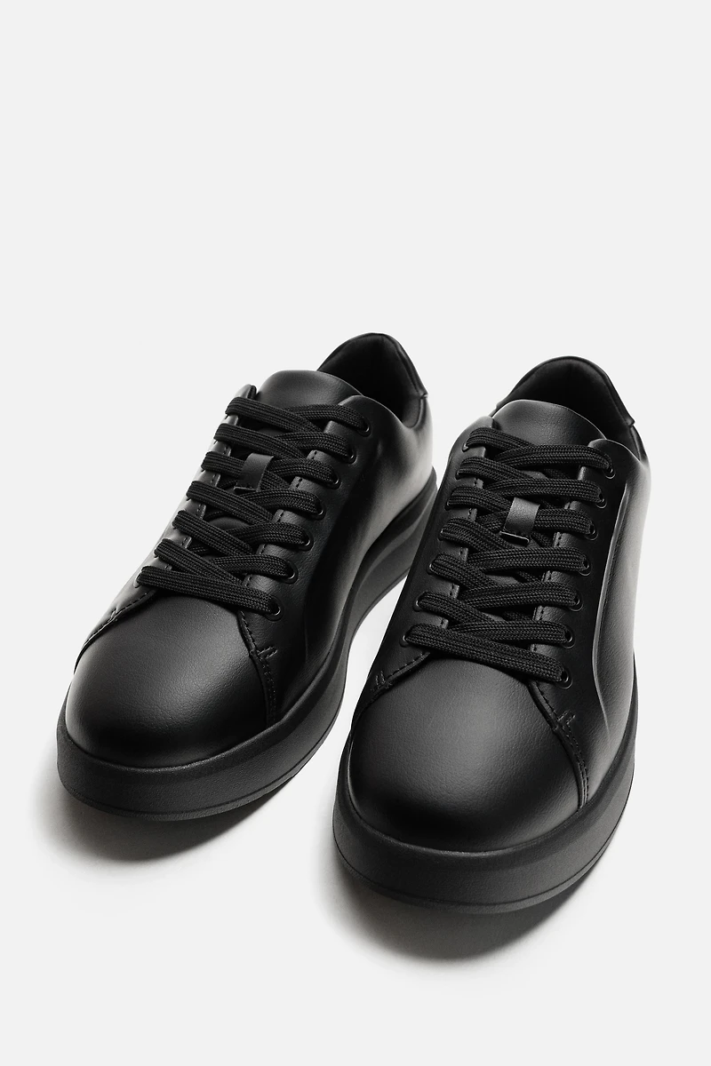 MONOCHROME THICK SOLE SNEAKERS