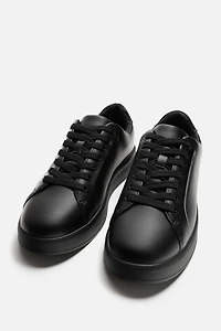 MONOCHROME THICK SOLE SNEAKERS