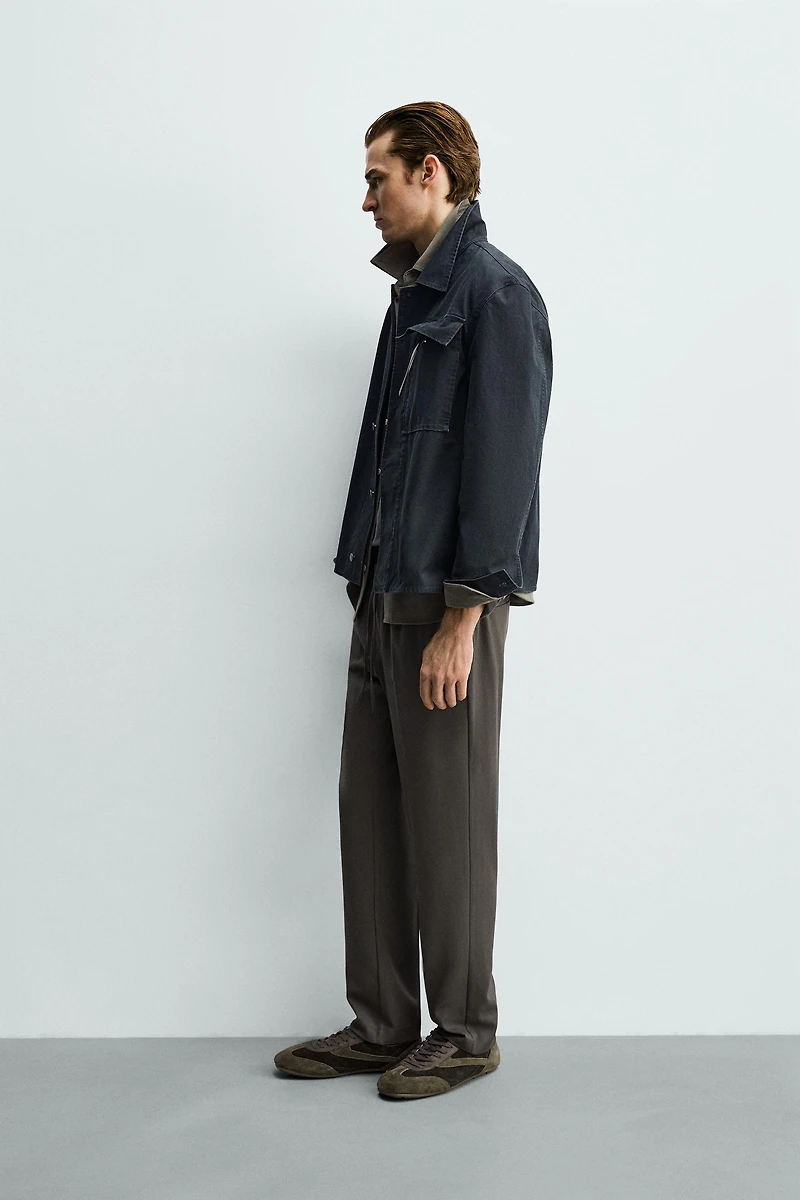 JOGGER WAIST STRETCH PANTS