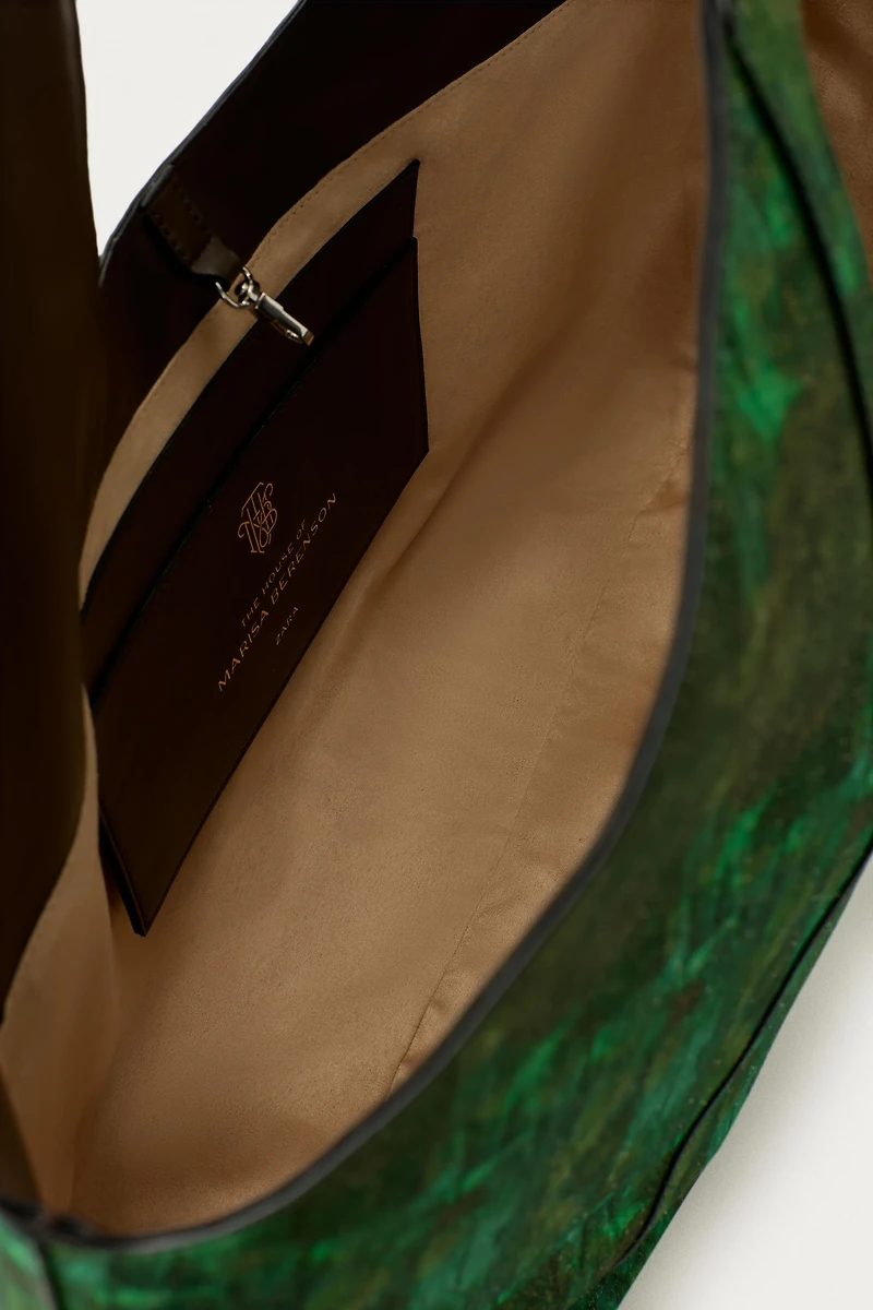 MARISA BERENSON X ZARA PRINTED MAXI SHOPPER