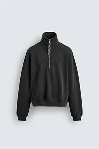 AARON LEVINE X ZARA QUARTER-ZIP SWEATSHIRT