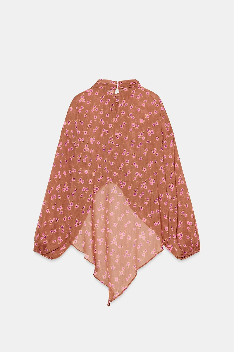 BOW PRINT SHIRT