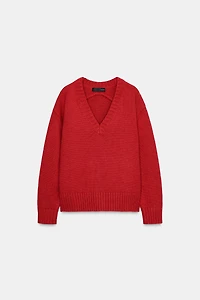 OVERSIZED KNIT SWEATER