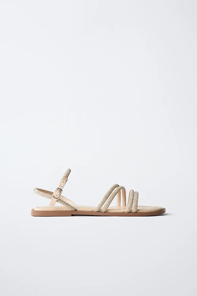 SPARKLY STRAP SANDALS
