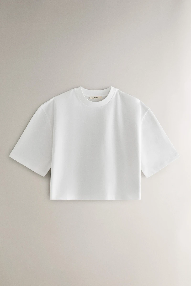 SHORT SLEEVE COTTON T-SHIRT