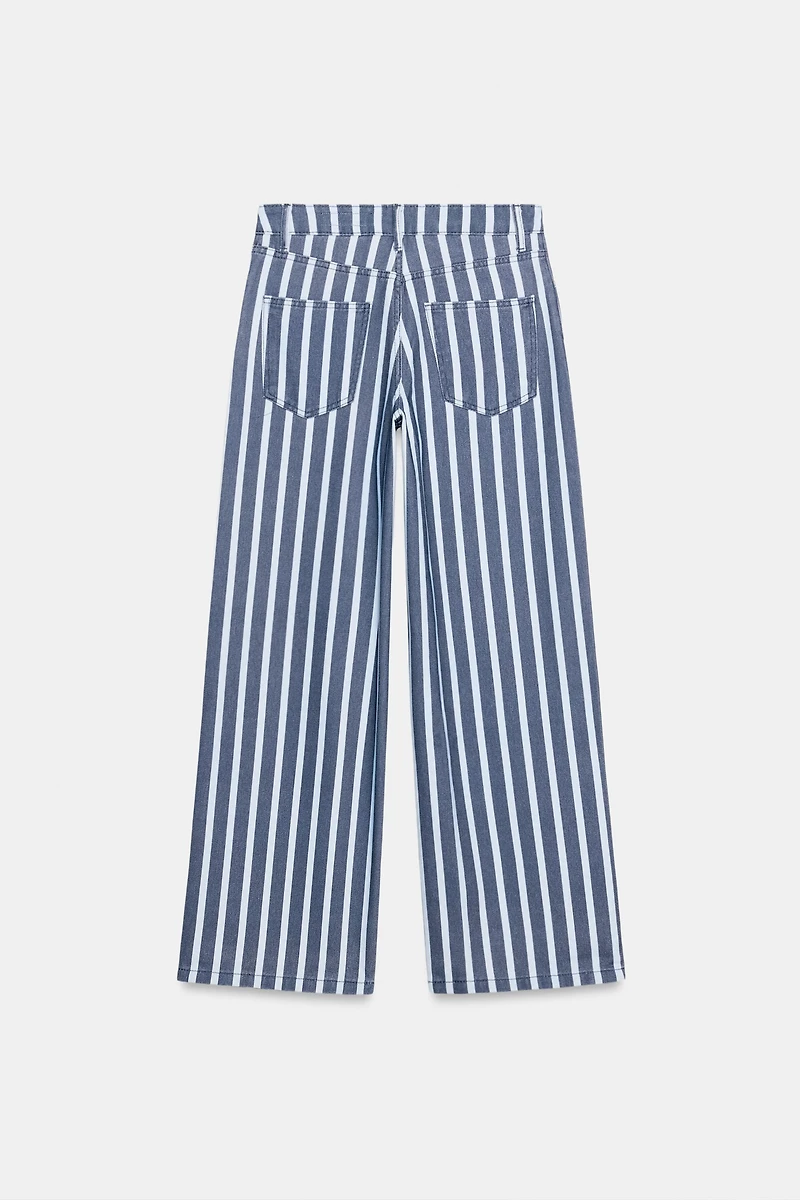 JEAN ZW COLLECTION LOOSE TAILLE MOYENNE RAYURES