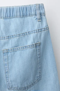 LONG DENIM SHORTS