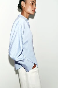 FITTED STRIPED SHIRT