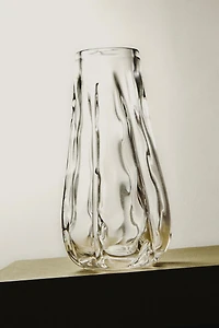 DECORATIVE GLASS VASE