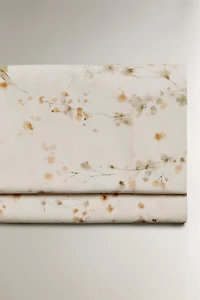 DRAP DE DESSUS IMPRIMÉ FLEUR
