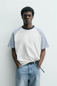 REGULAR FIT COLORBLOCK T-SHIRT