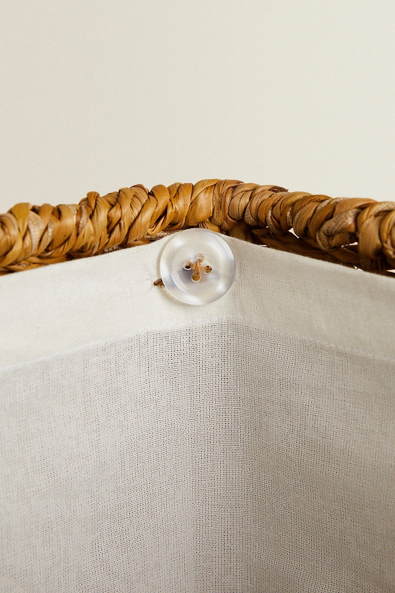 BRAIDED LAUNDRY HAMPER
