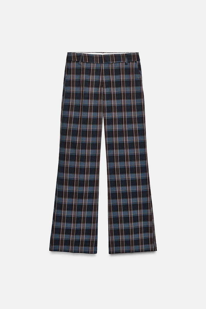 PLAID PANTS