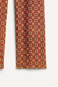 LIMITED EDITION 100% SILK PRINTED PANTS