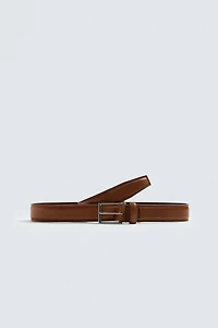 STITCHED LEATHER BELT