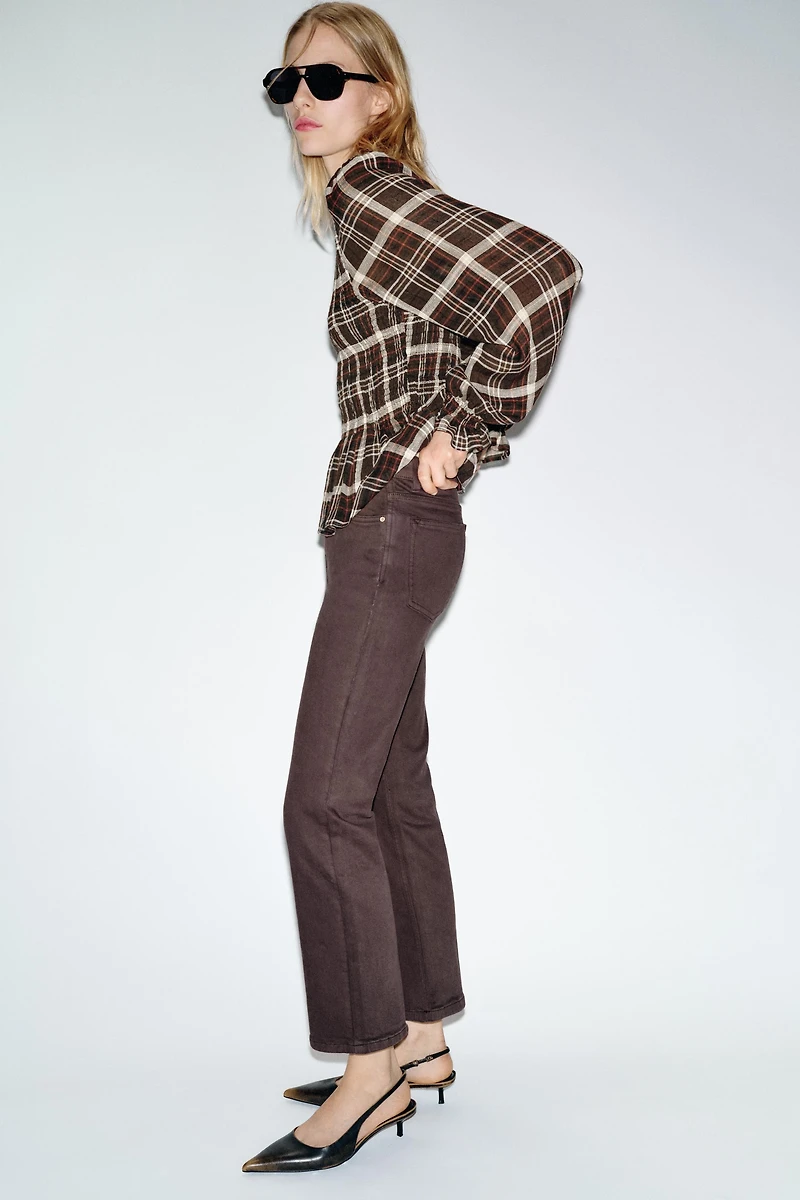 Z1975 HIGH WAIST MINI FLARE JEANS