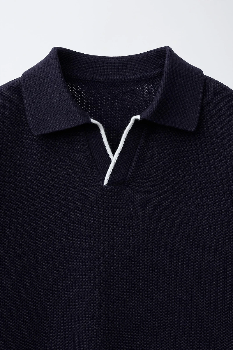 POLO EN MAILLE PIQUÉ