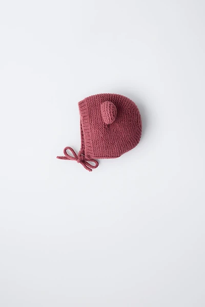 EAR KNIT BONNET