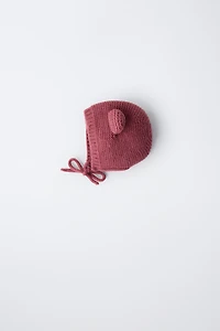 EAR KNIT BONNET