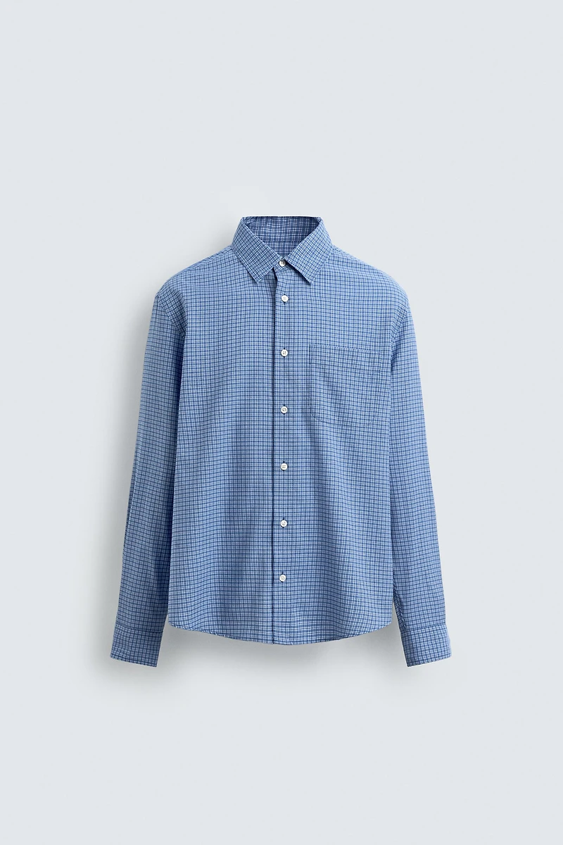 PLAID POCKET SHIRT
