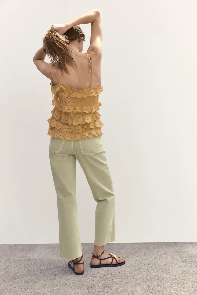Z.02 HIGH WAIST STRAIGHT ANKLE JEANS