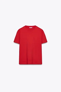 BASIC COTTON T-SHIRT