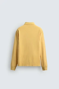 WASHED REGULAR FIT PIQUÉ POLO