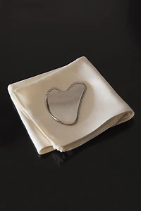 MASSEUR VISAGE GUA SHA MÉTAL