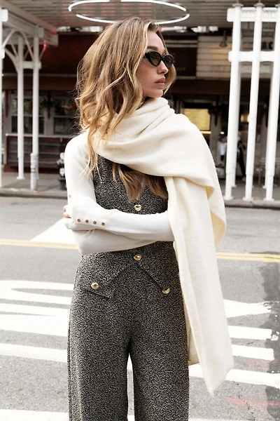 GILET STRUCTURÉ À BOUTONS