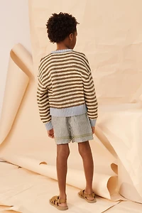 LIMITED EDITION CONTRAST STRIPED KNIT JUMPER