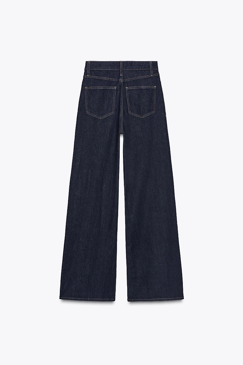 JEAN ZW COLLECTION JAMBE LARGE TAILLE HAUTE