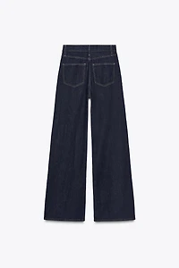JEAN ZW COLLECTION JAMBE LARGE TAILLE HAUTE