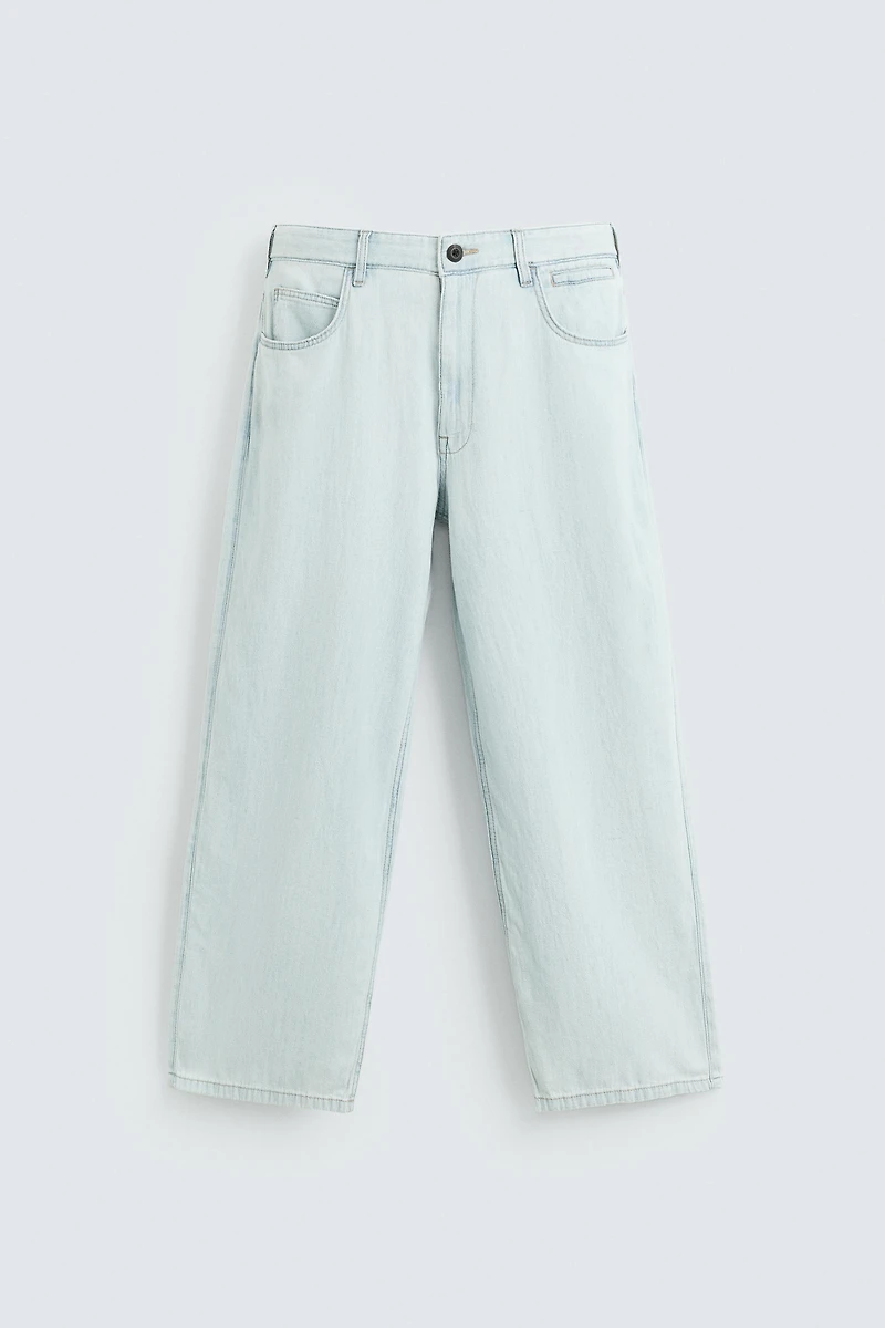 LIGHTWEIGHT LOOSE WIDE FIT JEANS